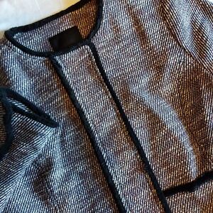 Banana Republic Women's Size‎ 6 Red, White & Blue Tweed Snap Front Jacket